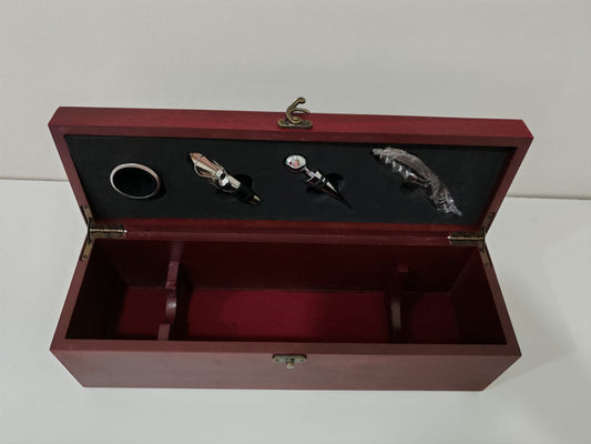 Caja de madera para vino