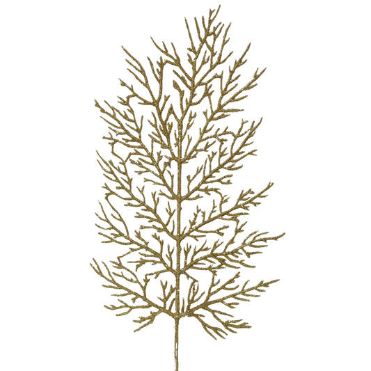 Hoja navideña con diamantina