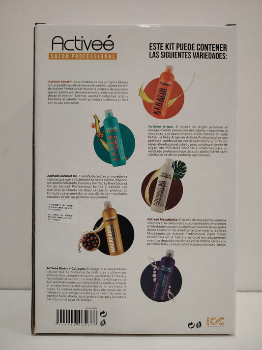 Shampoo + Acondicionador -Activeé-