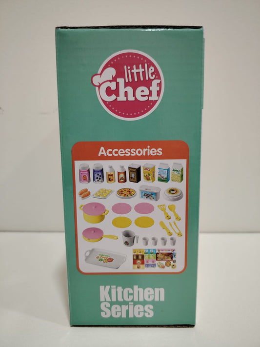 Cocina Rosa 48 piezas