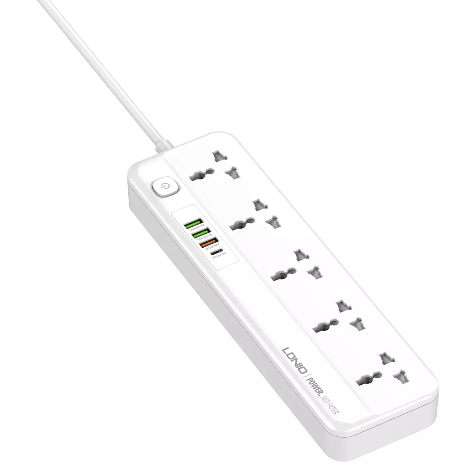 REGLETA CON PUERTO USB -LDNIO-