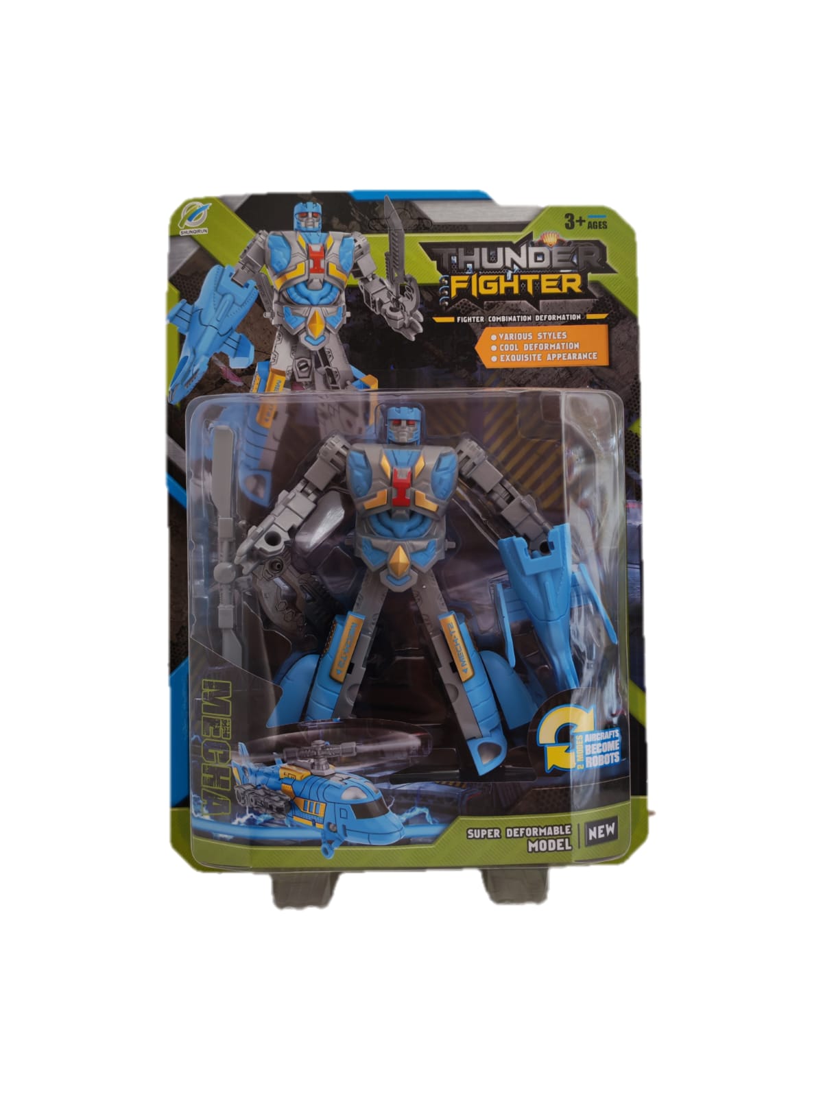 Robot Transformer Thunder Fighter