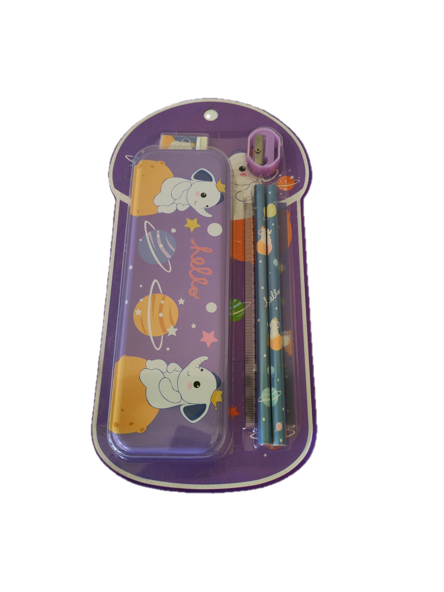 Set escolar estuche blister