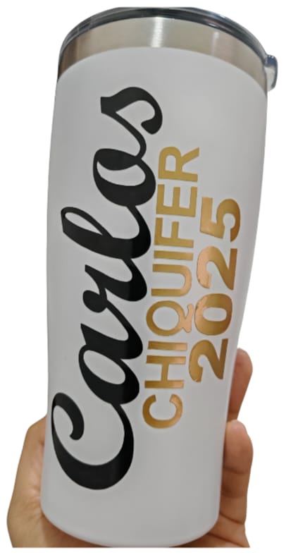 Vaso Térmico con tapa personalizado