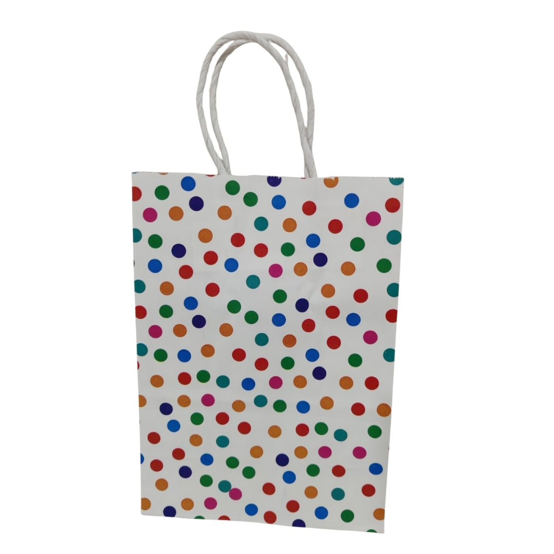 Bolsa de regalo de papel blanco