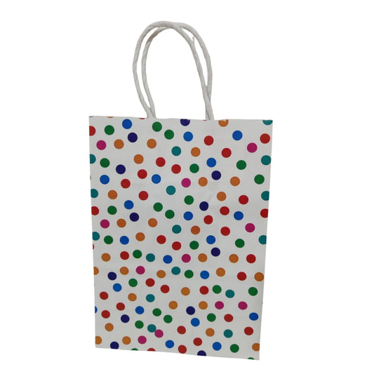 Bolsa de regalo de papel blanco