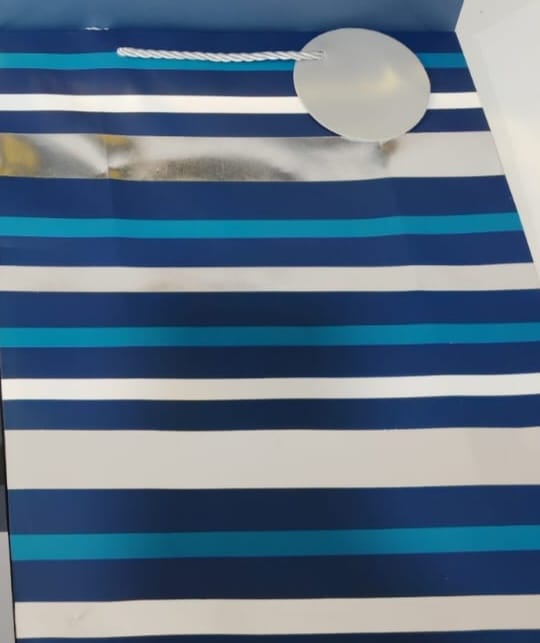 Bolsa de regalo metalizada