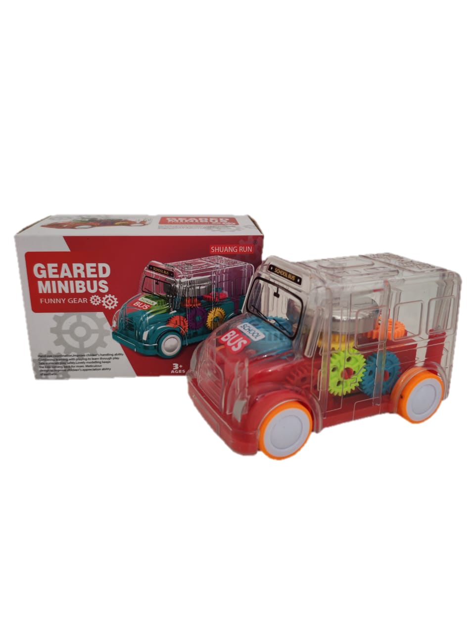 Bus transparente Fun & Gear con Luz