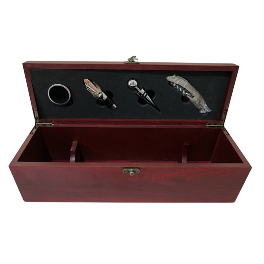 Caja de madera para vino