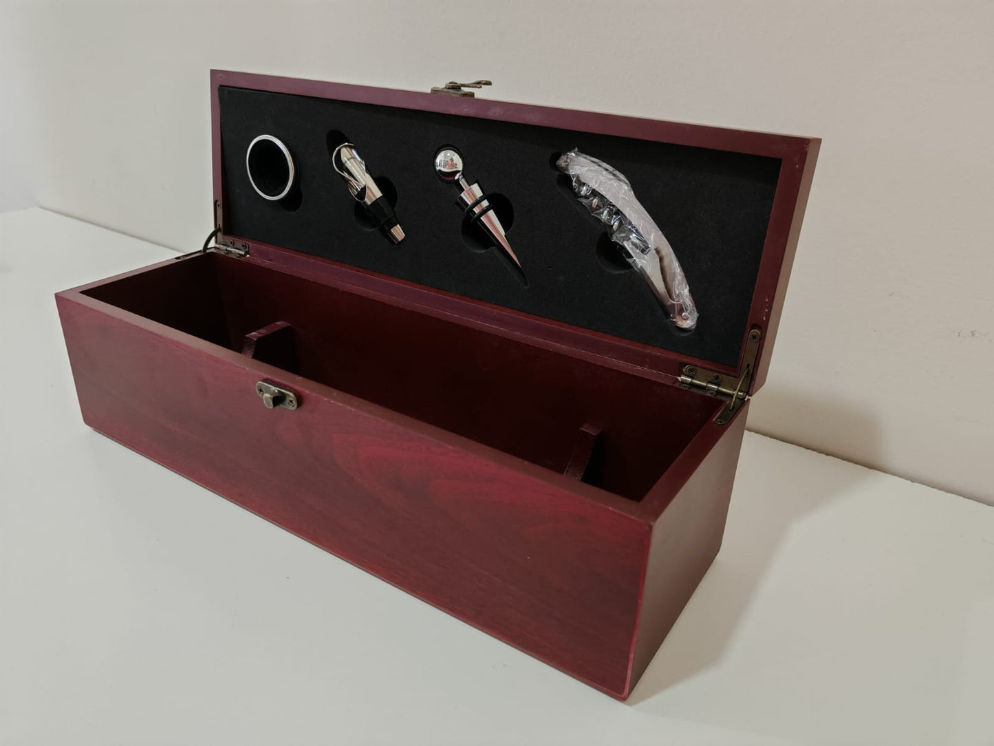 Caja de madera para vino
