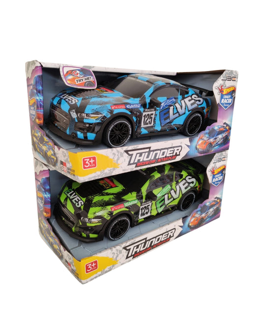 Carro Deportivo Thunder Colorful Light