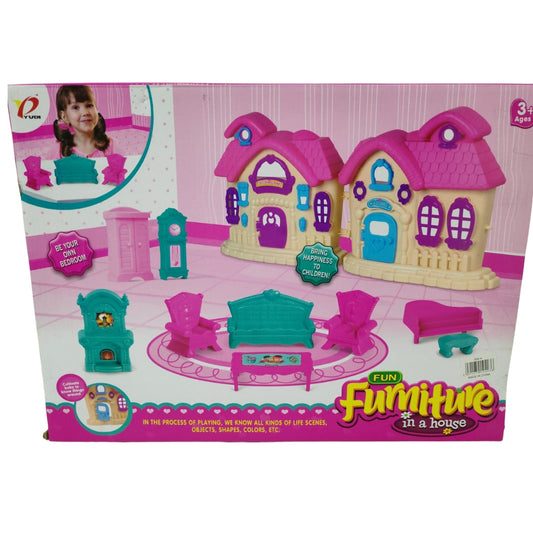 Casa de Muñecas con muebles