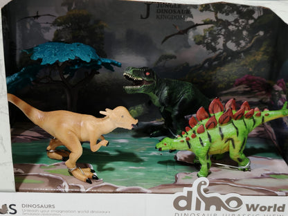 Dinosaurio Vinyl Dino World 2 PCS