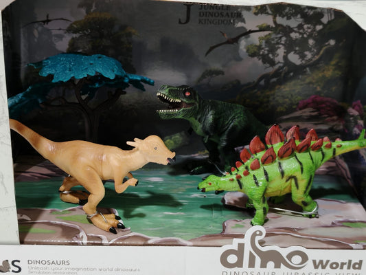 Dinosaurio Vinyl Dino World 2 PCS