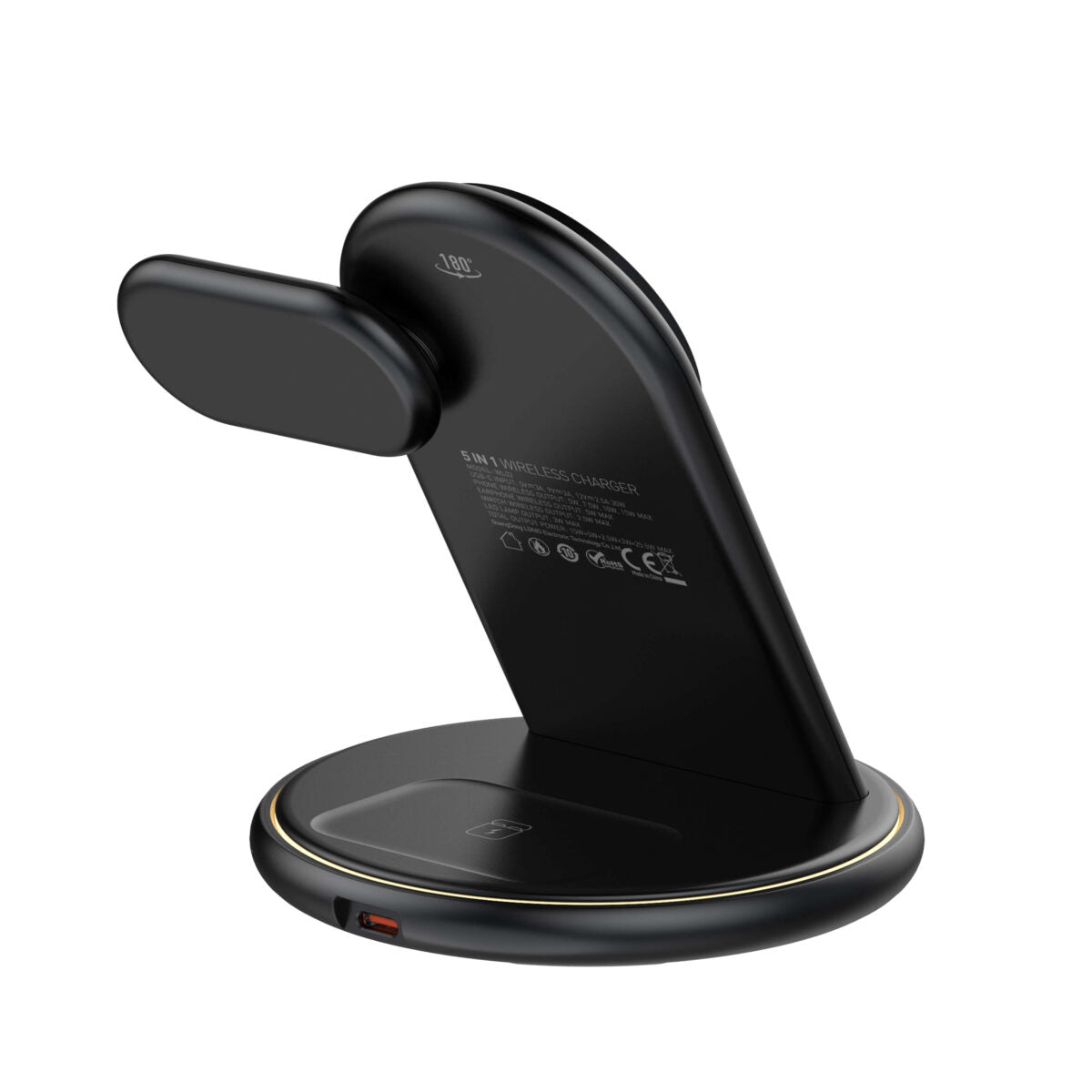 CARGADOR WIRELESS 5 EN 1 -LDNIO-