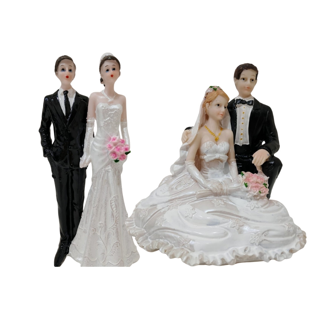 Novios de cerámica (poliresina)