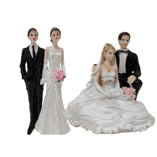 Novios de cerámica (poliresina)