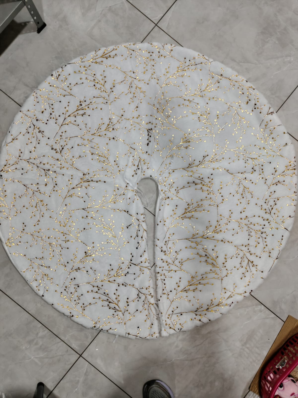 Pie de Árbol Navideño