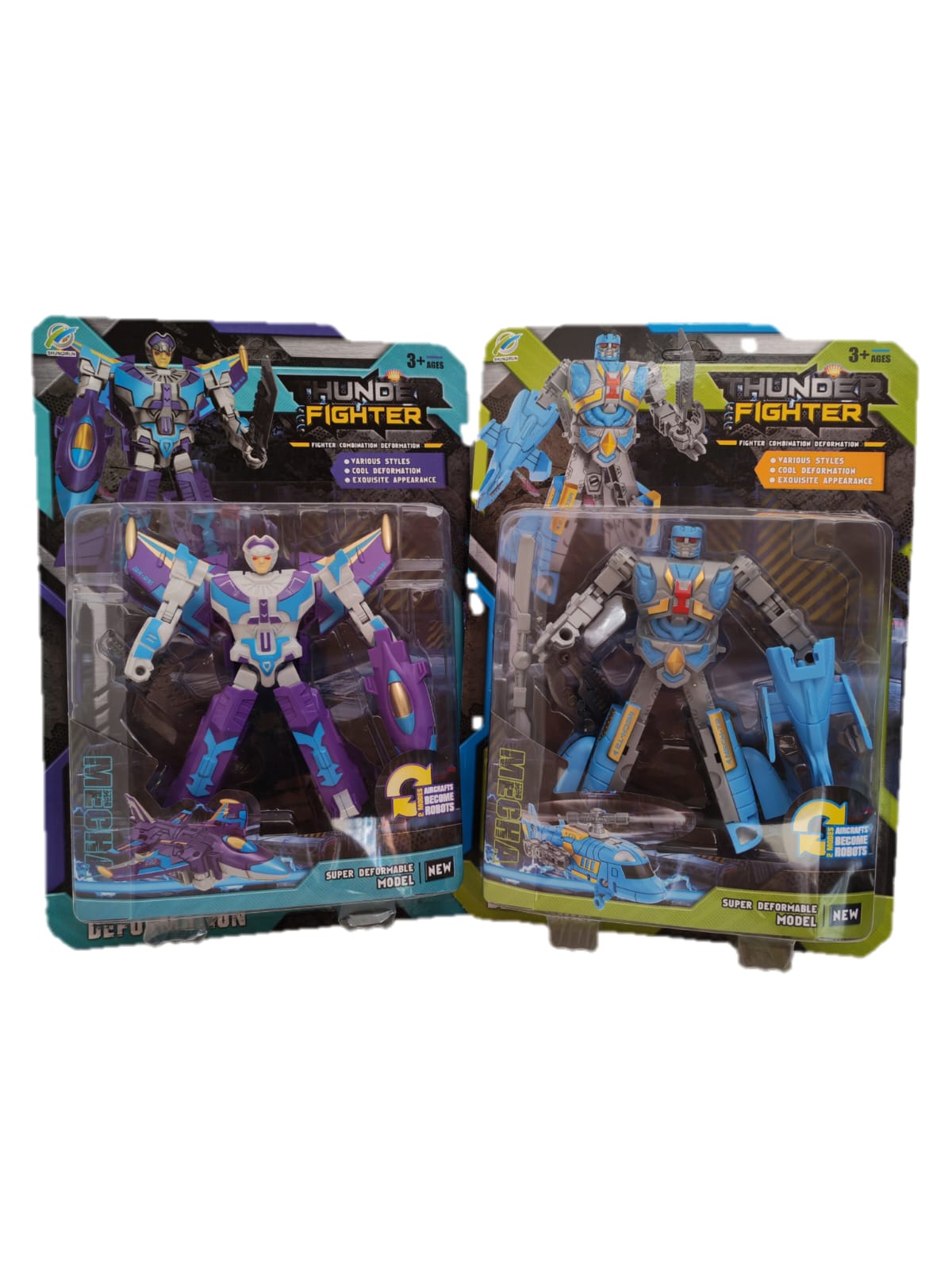 Robot Transformer Thunder Fighter