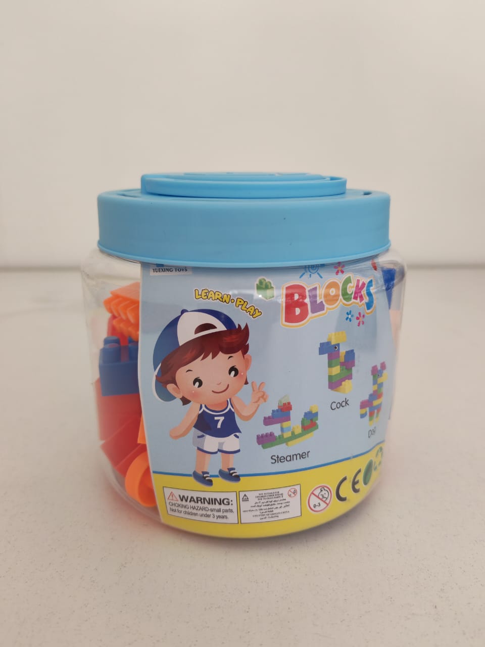 Tarro de legos Blocks 60 piezas