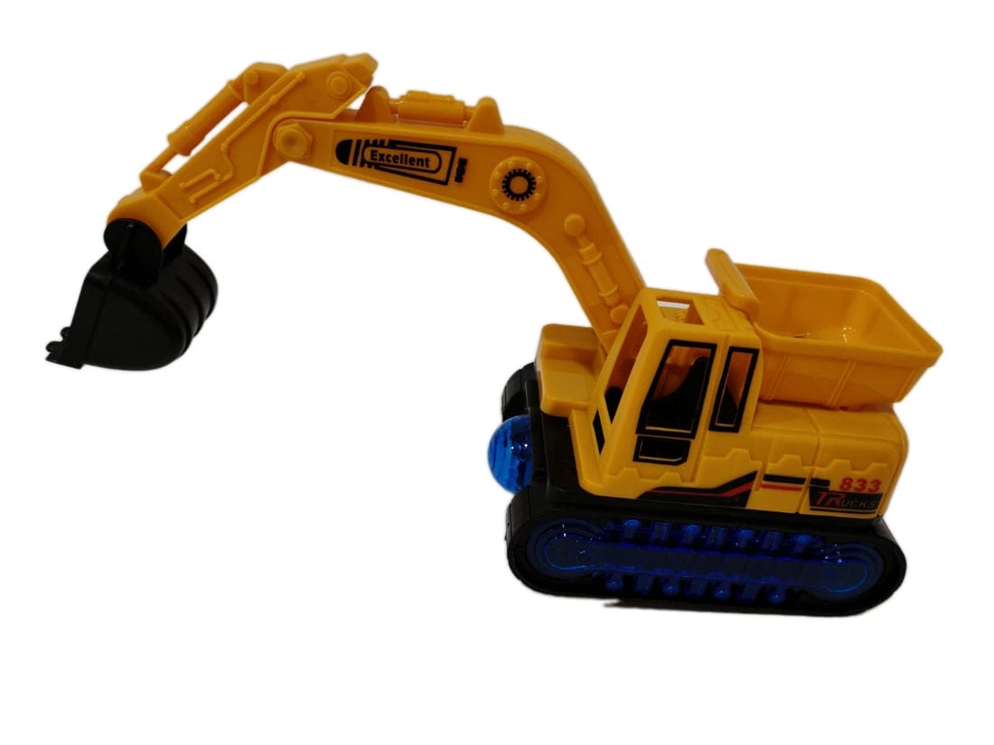 Tractor Bo Excavadora con luz y música