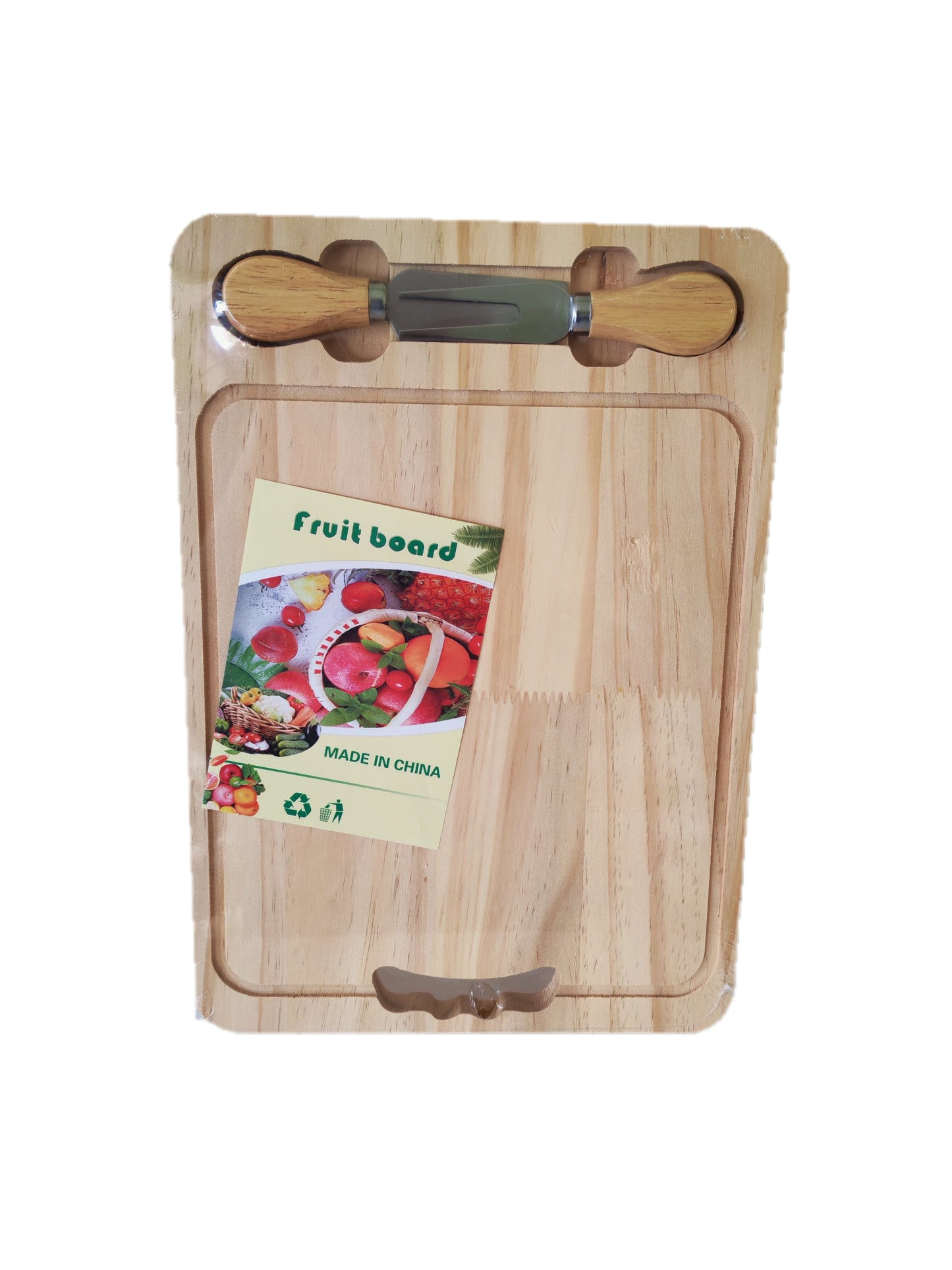 Tabla de Bambú para Quesos 24x34 cm