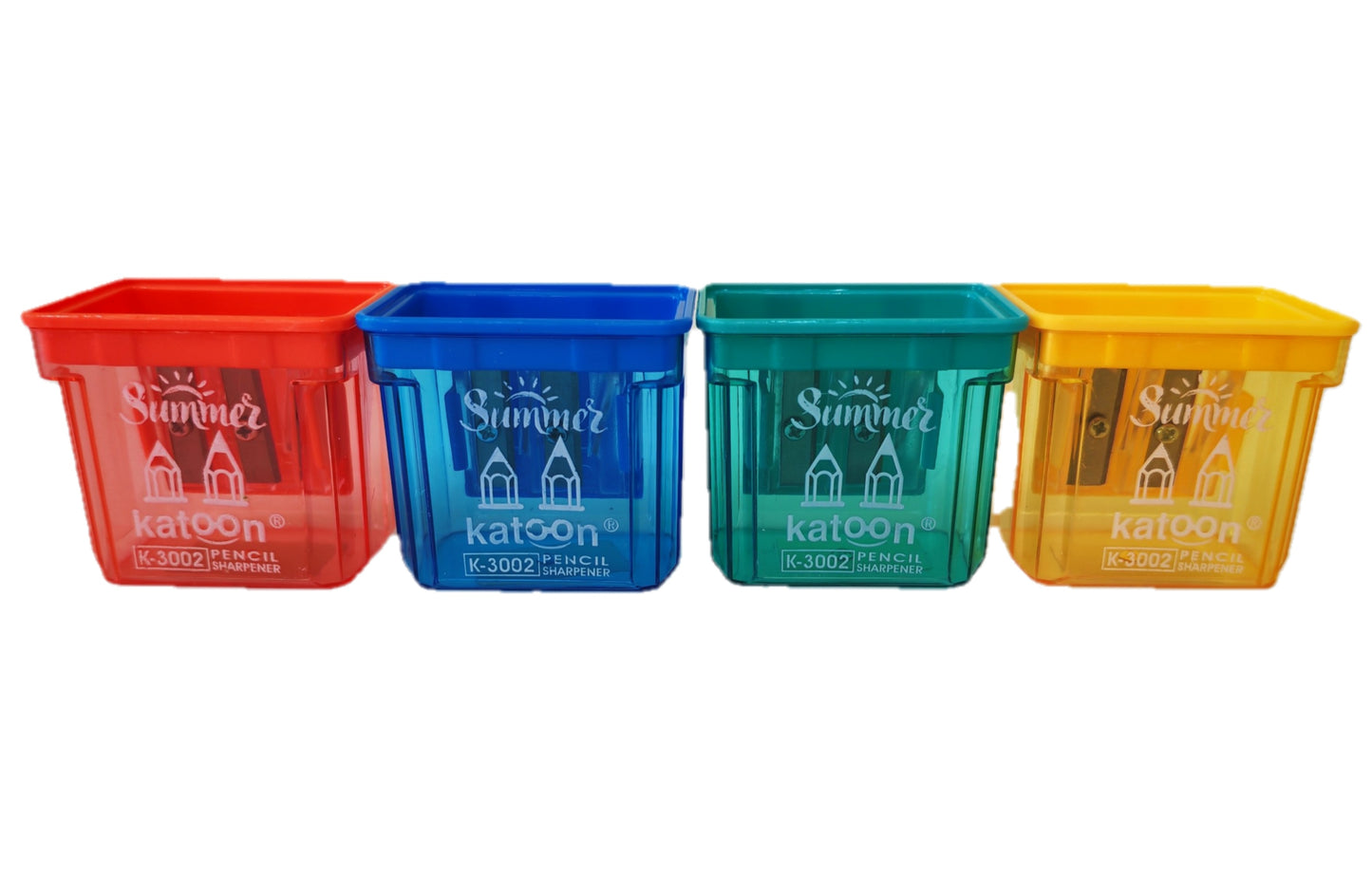 Sacapuntas doble con depósito