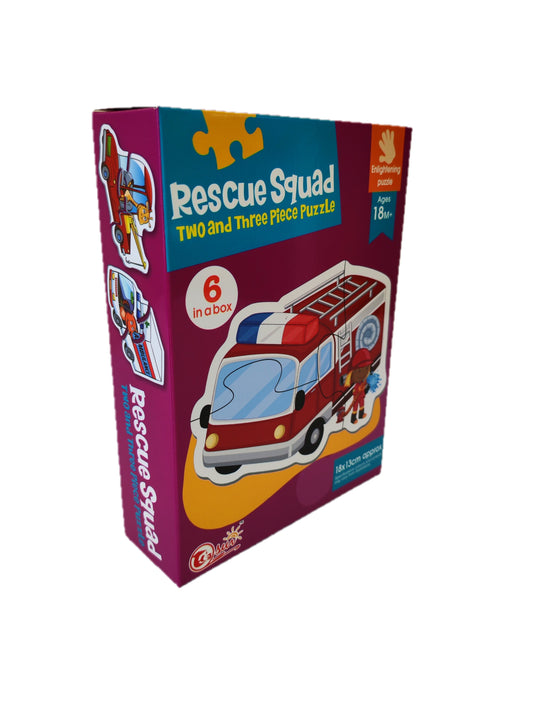 Rompecabezas para bebé Equipo de Rescate