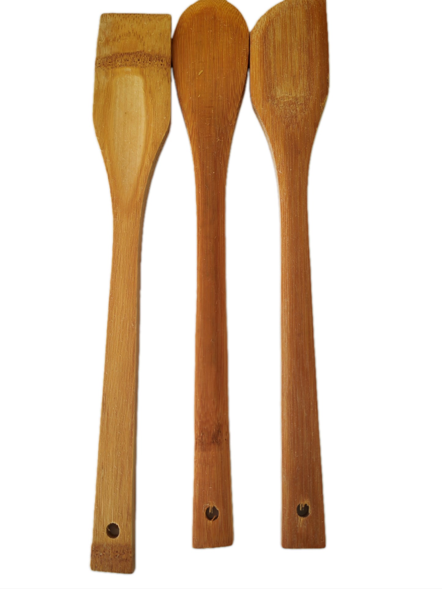 Set de 3 Paletas de Bambú de 28 cm