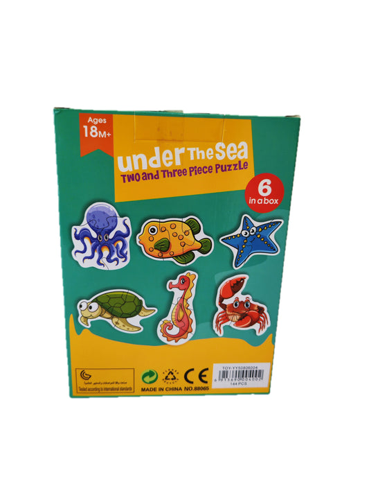 Rompecabezas para bebé Animalitos del Mar