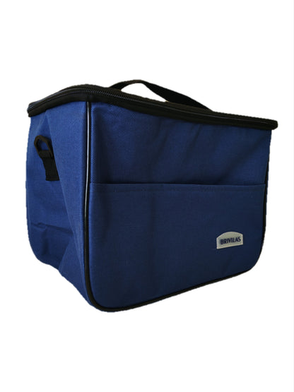 Hielera térmica de tela forma de cubo