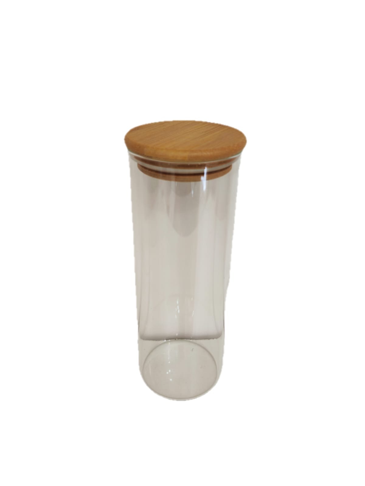 Tarro de vidrio con tapa