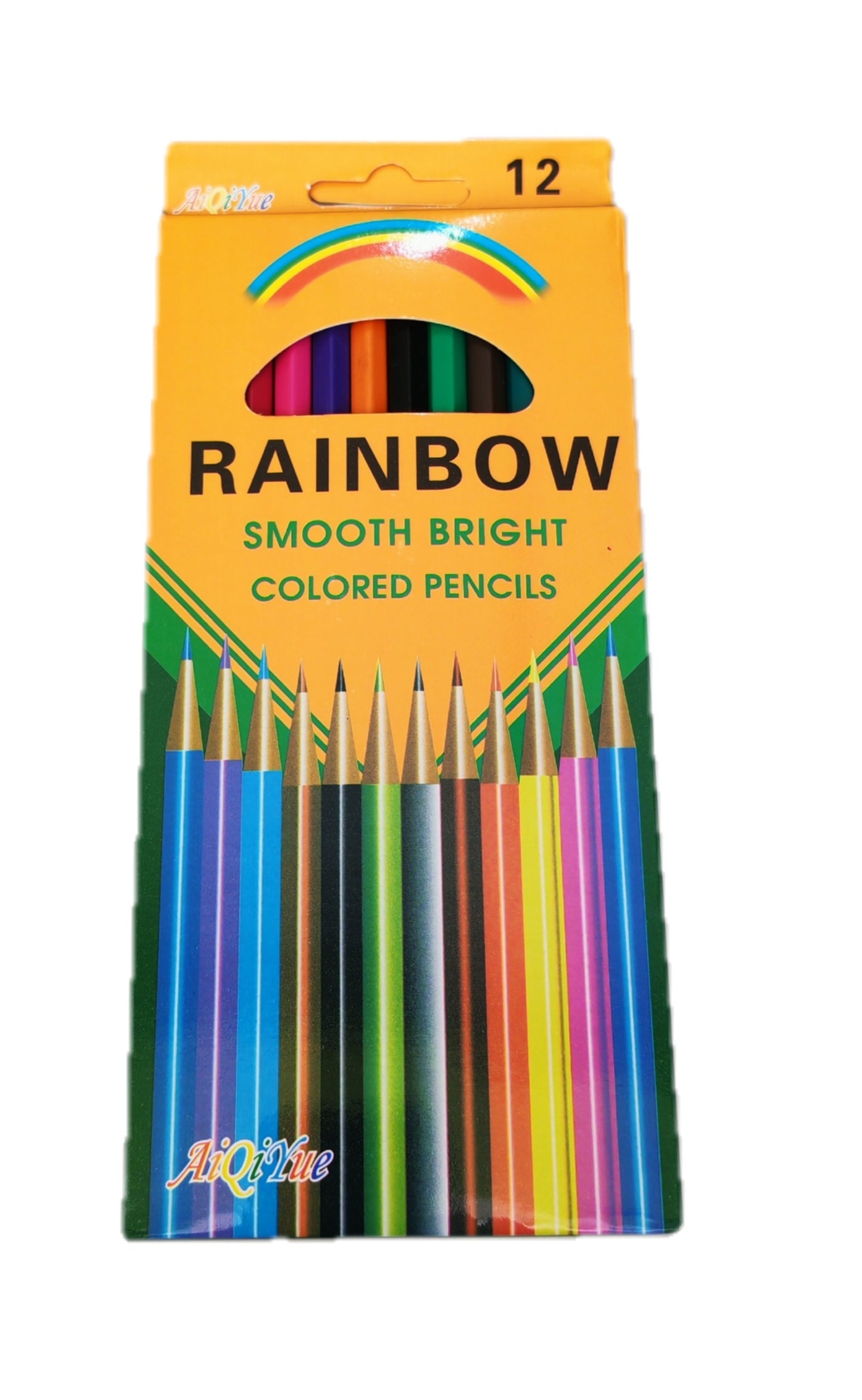 Crayón de madera largo 12 colores