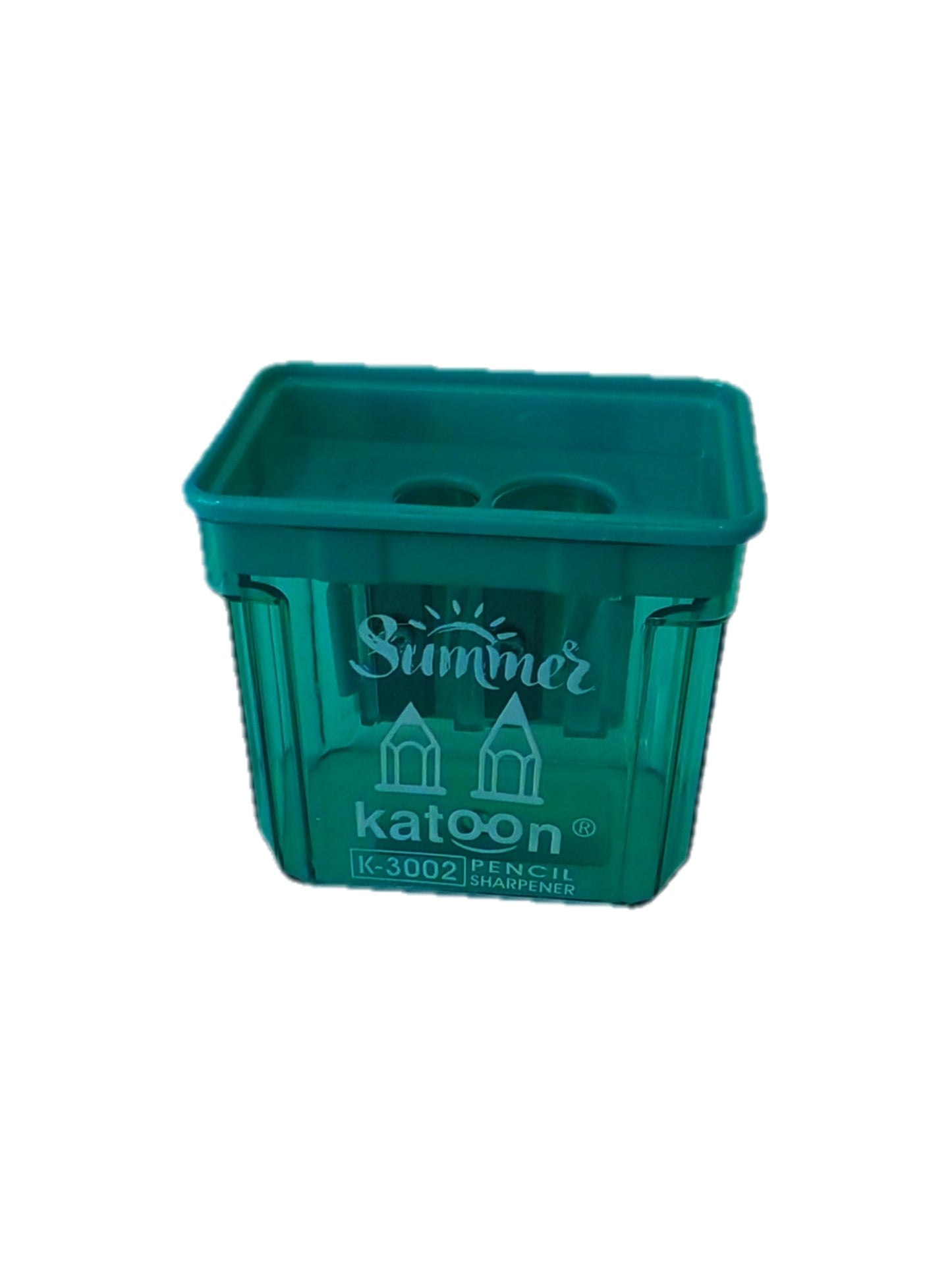 Sacapuntas doble con depósito