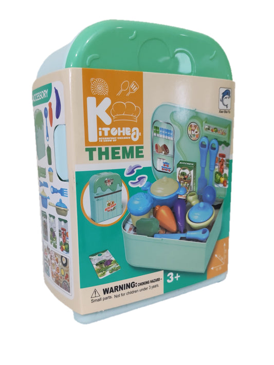 Cocina Maleta Theme verde