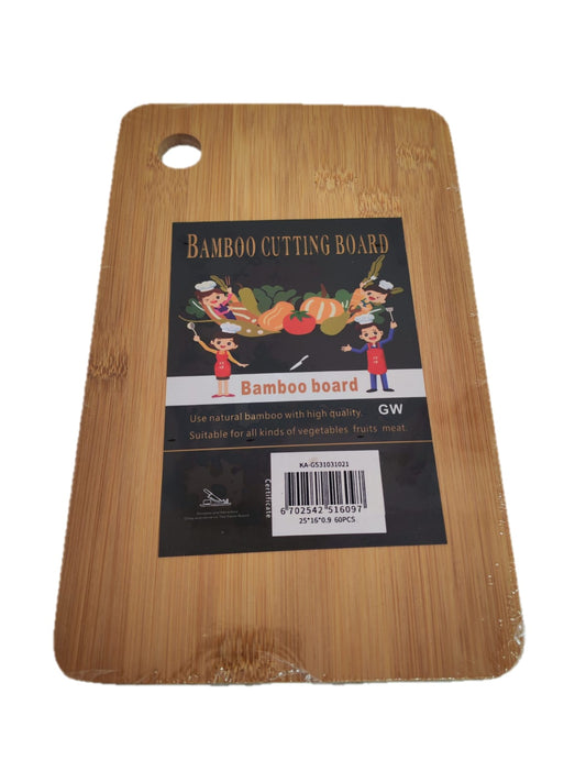 Tabla de Bambú con orificio