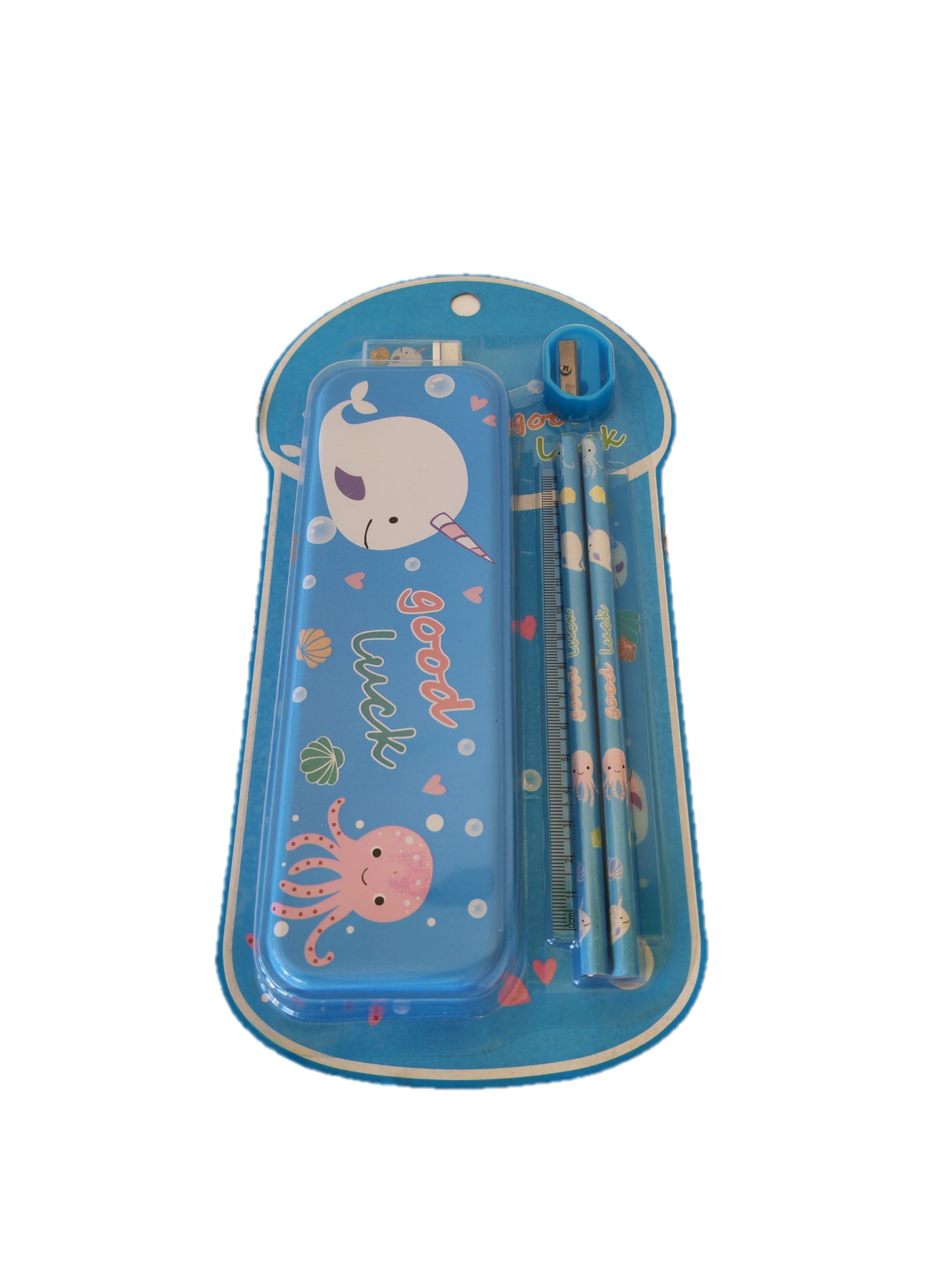 Set escolar estuche blister