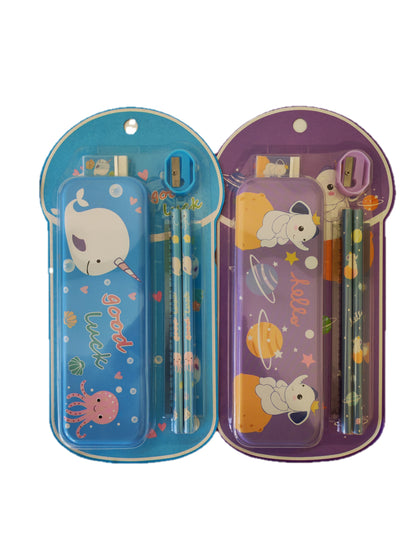 Set escolar estuche blister