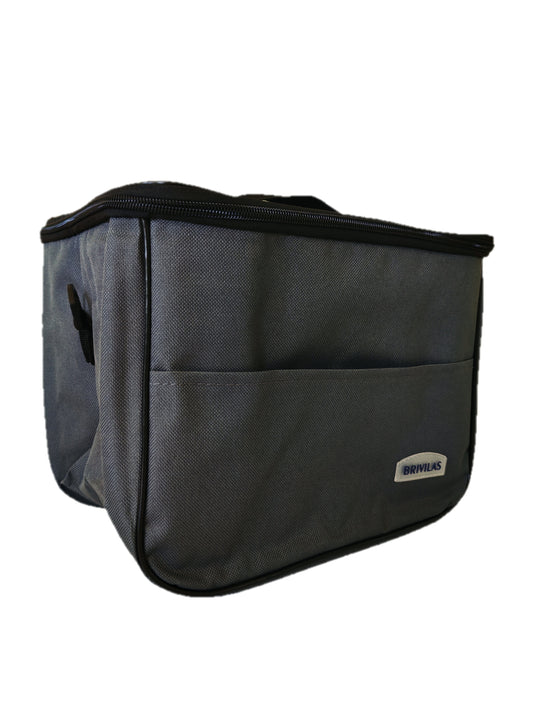 Hielera térmica de tela forma de cubo