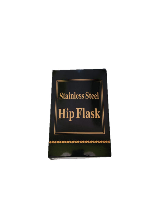 Licorera de bolsillo con funda tipo cuero 8 onz